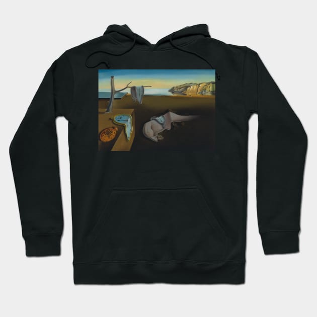 The Persistence of Memory Famous Painting By Dali T-Shirt Hoodie by J0k3rx3